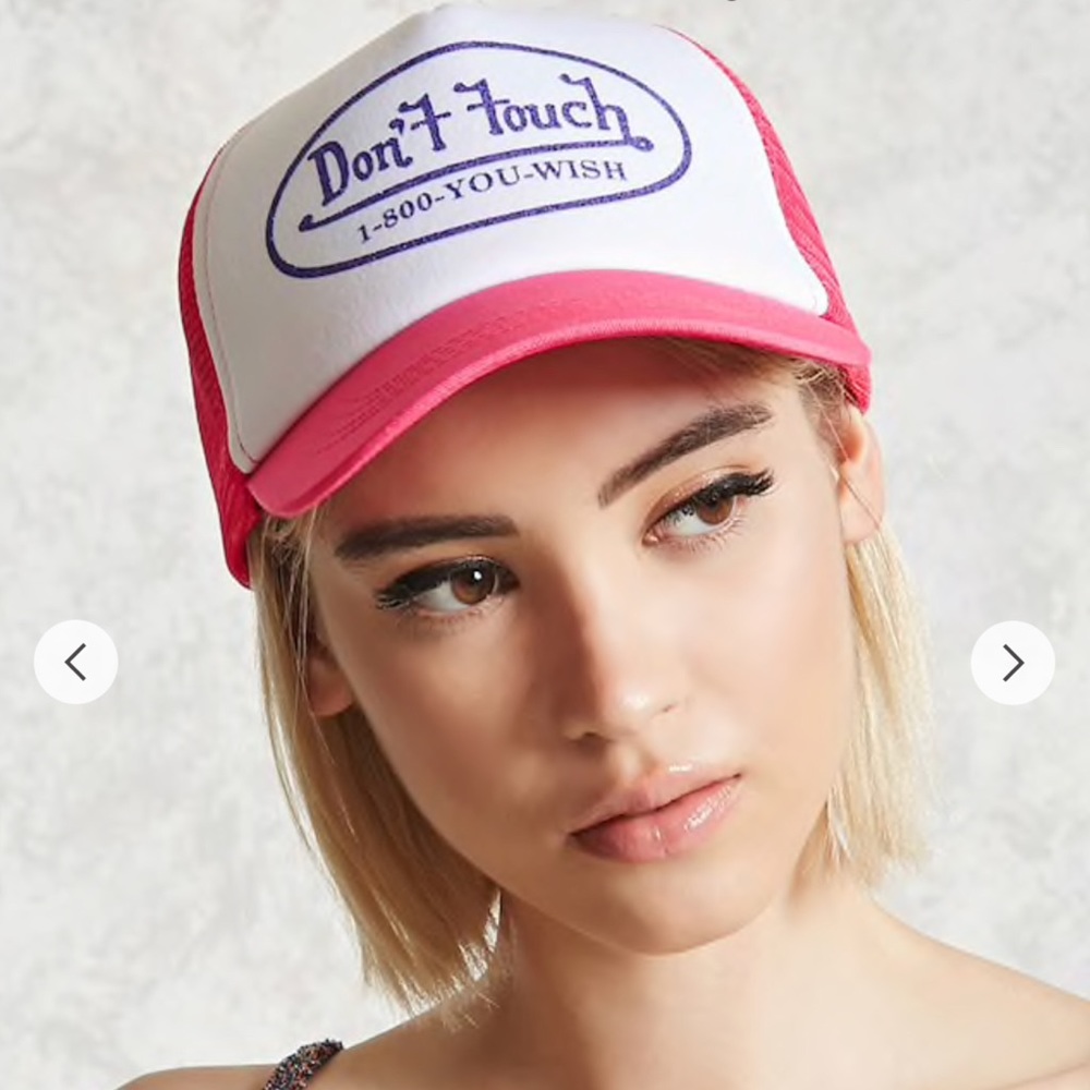 ‼️2 for $15‼️🔥 ✨ Cute Pink & White Trucker Cap